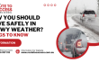 Drive Safely in Snowy Weather